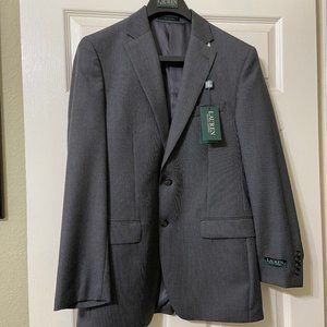 Ralph Lauren Classic-Fit Pinstripe Woolen Suit